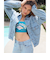 【OUTLET】BILLABONG レディース 【BEACH LOVER JEANS】 DENIM JACKET ジャケット 【2025年春夏モデル】