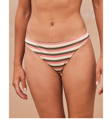 【ROXY ロキシー 公式通販】ロキシー(ROXY)【OUTLET】Roxy SAIDIA MODERATE ウィメンズ 水着 ビキニボトムス ボーダー