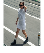 【OUTLET】RVCA レディース MINI RVCA RAGLAN TEE DRESS ワンピース 【2025年夏モデル】