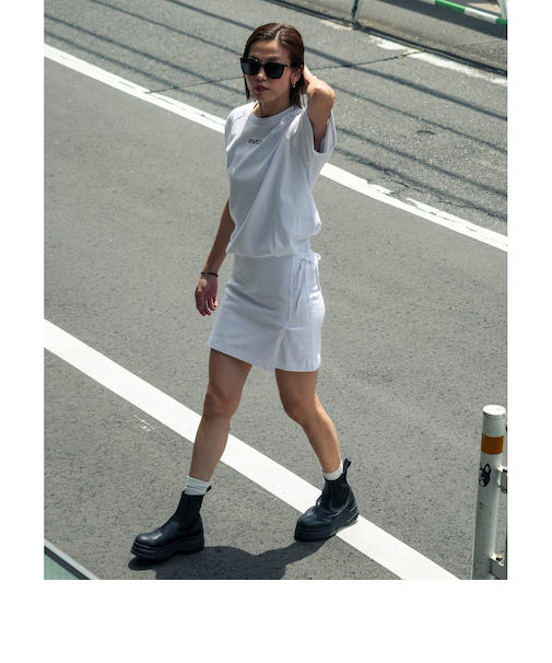 【OUTLET】RVCA レディース MINI RVCA RAGLAN TEE DRESS ワンピース 【2025年夏モデル】