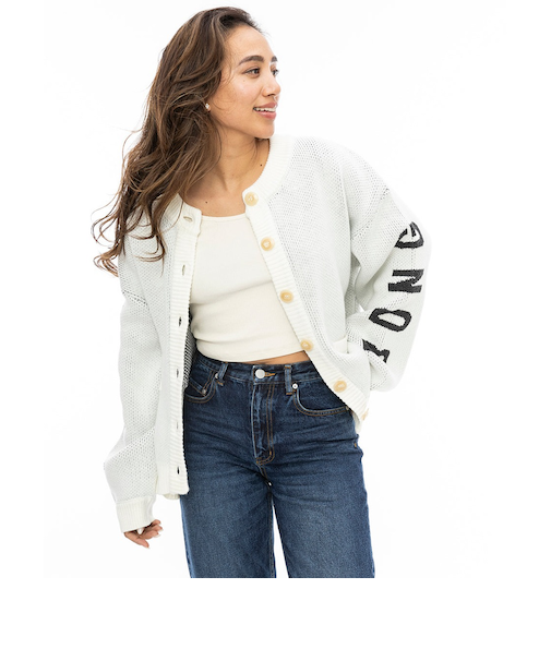 【OUTLET】BILLABONG レディース LOGO JACQUARD SWEATE セーター WCP 【2024年秋冬モデル】