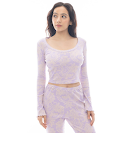 【OUTLET】BILLABONG レディース セットアップ BABY FIT RIB ロンＴ 【2025年春夏モデル】