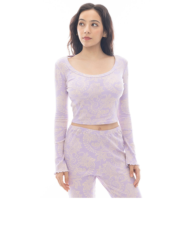 【OUTLET】BILLABONG レディース セットアップ BABY FIT RIB ロンT 【2025年春夏モデル】