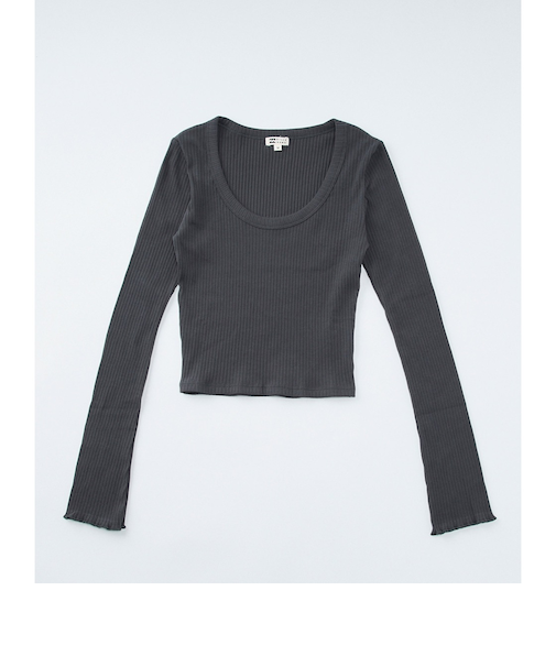 【OUTLET】BILLABONG レディース セットアップ BABY FIT RIB ロンＴ 【2025年春夏モデル】