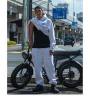 【OUTLET】RVCA メンズ WIND AND SEAXSWEAT P セットアップボトムス WHT 【2024年秋冬モデル】