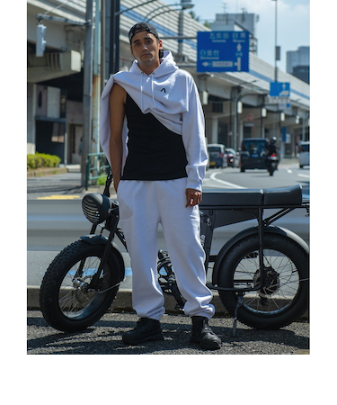 【OUTLET】RVCA メンズ WIND AND SEAXSWEAT P セットアップボトムス WHT 【2024年秋冬モデル】