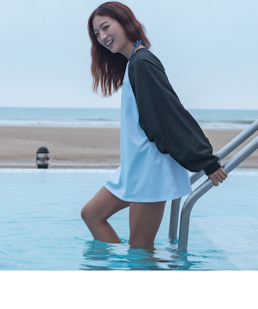 【ROXY ロキシー 公式通販】ロキシー(ROXY)【OUTLET】Roxy LA PALMA ウィメンズ ラグランスリーブトップス サンプロテクション機能付き