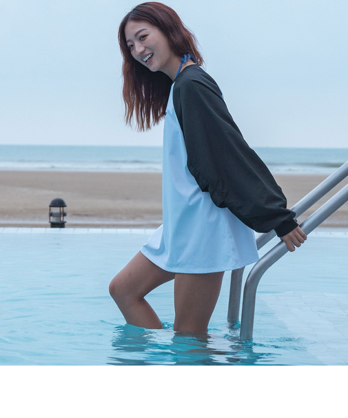 【ROXY ロキシー 公式通販】ロキシー(ROXY)【OUTLET】Roxy LA PALMA ウィメンズ ラグランスリーブトップス サンプロテクション機能付き