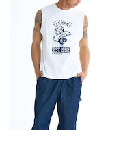 【OUTLET】【直営店限定】ELEMENT メンズ LION NO SLEEVE タンクトップ 【2025年夏モデル】