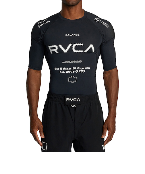 【OUTLET】RVCA SPORT メンズ 【VA SPORT】 SPORT RASHGUARD SS ラッシュガード 【2025年夏モデル】