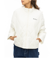 【OUTLET】RVCA レディース QUILTING SHIRT JACKE ジャケット CLO 【2024年秋冬モデル】
