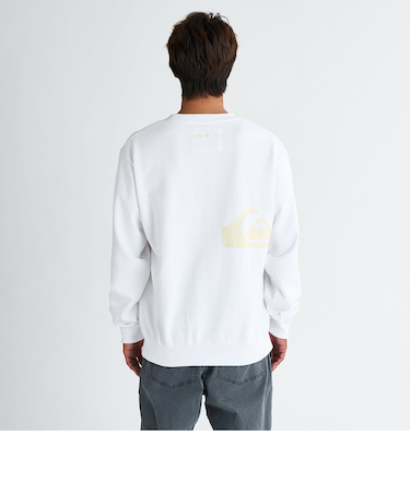 【OUTLET】Quiksilver QS LOGO SWEAT CREW メンズ パーカー プルオーバー トレーナー