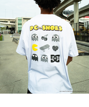 【OUTLET】【DC SHOES | PAC-MAN】DC Shoes 25 PM BACKLOGO SS メンズ Tシャツ
