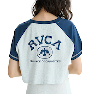【OUTLET】RVCA レディース TAOS CROPPED RAGLAN ST Tシャツ 【2025年夏モデル】
