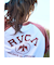 【OUTLET】RVCA レディース TAOS CROPPED RAGLAN ST Tシャツ 【2025年夏モデル】