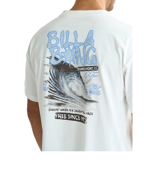 【OUTLET】BILLABONG メンズ RESIN Tシャツ【WIDE FIT】 【2025年夏モデル】