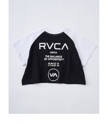 【OUTLET】RVCA レディース SUVENIER CROPPED RAGLAN ST Tシャツ 【2025年夏モデル】