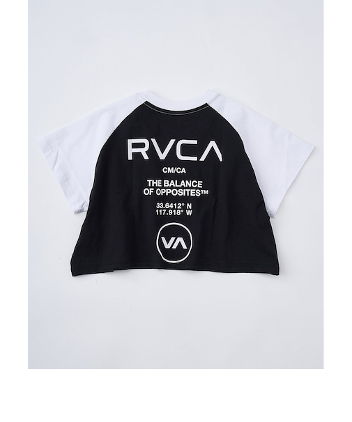 【OUTLET】RVCA レディース SUVENIER CROPPED RAGLAN ST Tシャツ 【2025年夏モデル】