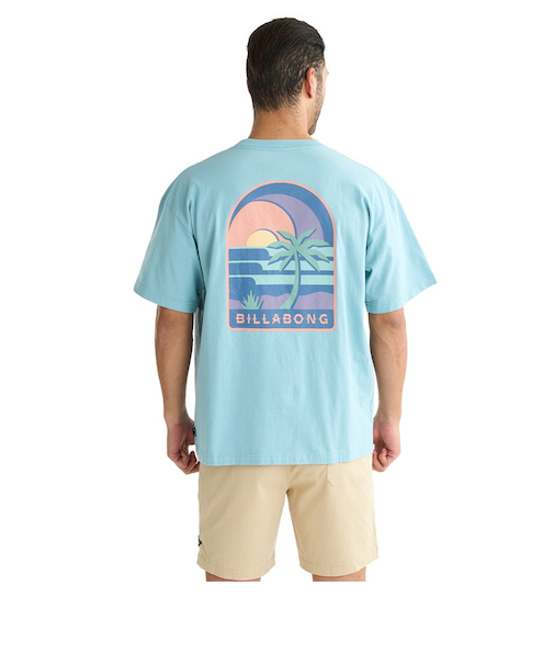 【OUTLET】BILLABONG メンズ SOL Tシャツ【WIDE FIT】 【2025年夏モデル】