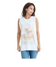 【OUTLET】BILLABONG レディース GRAPHIC LOOSE TANK TOP タンクトップ【LOOSE FIT】 【2025年夏モデル】