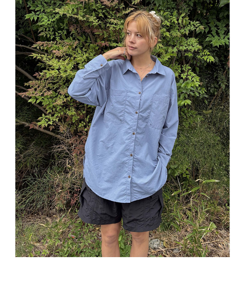 【OUTLET】Roxy SWEET HEAVEN ウィメンズ オーバーサイズシャツ サンプロテクション機能付き