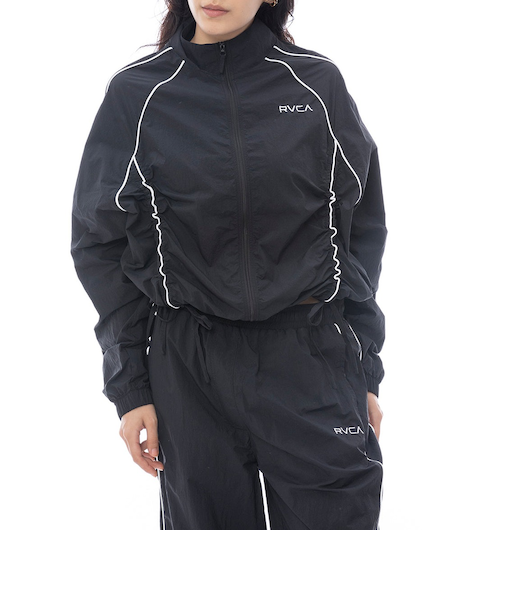 【OUTLET】RVCA レディース MINI RVCA TRACK JUMPER ジャケット 【2025年春夏モデル】