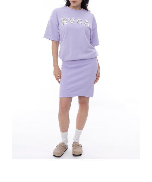 【OUTLET】RVCA レディース PATCHED RVCA SS DRESS ワンピース 【2025年春夏モデル】