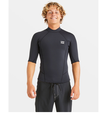 【OUTLET】BILLABONG メンズ WETスーツ 101 ABSOLUTE NATURAL SS JACKET/半袖タッパー【2025年春夏モデル】