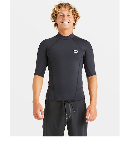 【OUTLET】BILLABONG メンズ WETスーツ 101 ABSOLUTE NATURAL SS JACKET/半袖タッパー【2025年春夏モデル】