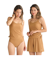 【ROXY ロキシー 公式通販】ロキシー（ROXY）【OUTLET】Roxy RIBEIRA BRAVA BEACH ウィメンズ タンキニ 3点セット