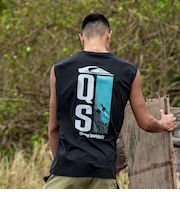 【OUTLET】Quiksilver GW QUIK DROP SLY メンズ サーフTシャツ ラッシュガード ノースリーブ タンクトップ