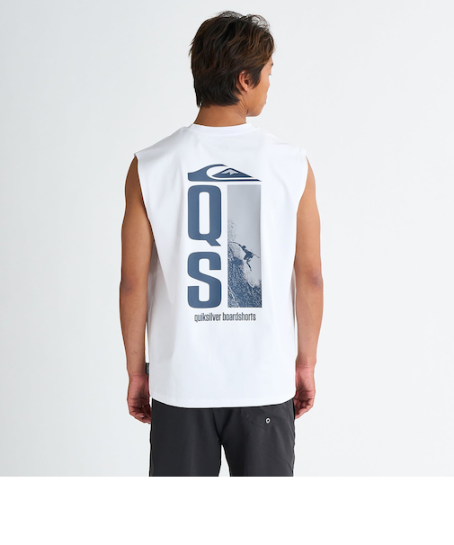 【OUTLET】Quiksilver GW QUIK DROP SLY メンズ サーフTシャツ ラッシュガード ノースリーブ タンクトップ