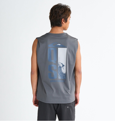 【OUTLET】Quiksilver GW QUIK DROP SLY メンズ サーフTシャツ ラッシュガード ノースリーブ タンクトップ