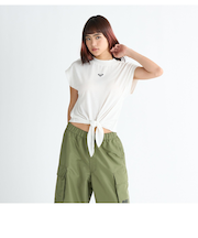 【OUTLET】Roxy RHYTHM OF LOVE ウィメンズ 半袖Tシャツ フィットネス スポーツ <2025 SPORTS COLLECTION>