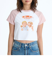 【OUTLET】Roxy HAVE A FAN RAGLAN TEE ウィメンズ 半袖Tシャツ <2025 Plenty's COLLECTION>