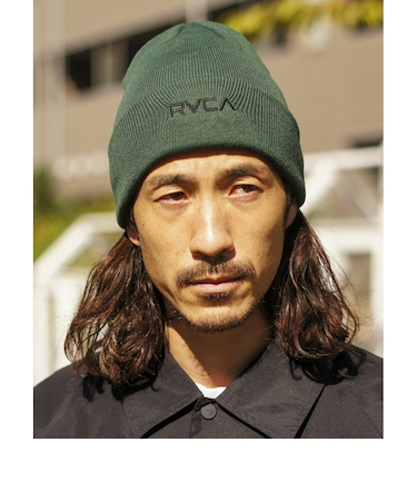 【OUTLET】RVCA メンズ DOUBLE FACE BEANIE ビーニー GTP0 【2024年秋冬モデル】