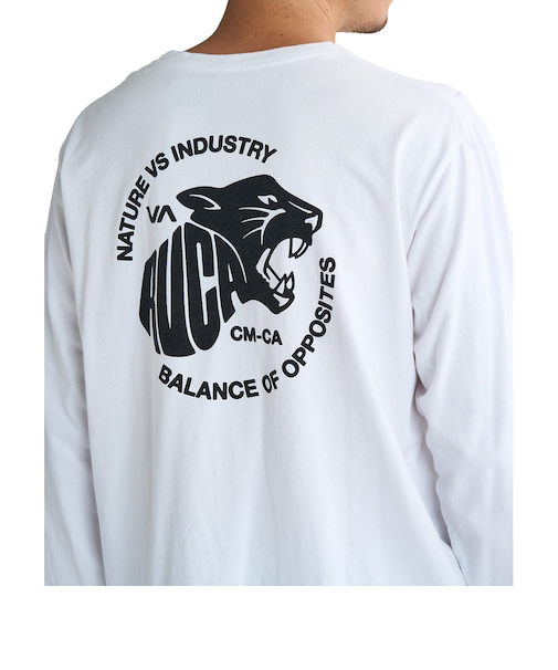 【RVCA ルーカ公式通販】ルーカ （RVCA）【OUTLET】RVCA メンズ TIGER WAVE LS ロンＴ 【2025年春夏モデル】