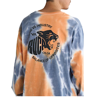 【RVCA ルーカ公式通販】ルーカ （RVCA）【OUTLET】RVCA メンズ TIGER WAVE LS ロンＴ 【2025年春夏モデル】