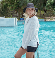 【ROXY ロキシー 公式通販】ロキシー（ROXY）【OUTLET】Roxy HEAR THE WAVES ウィメンズ 長袖ラッシュガード ２点セット