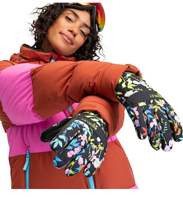【OUTLET】Roxy グローブ HYDROSMART ROWLEY X ROXY GORE-TEX GLOVES
