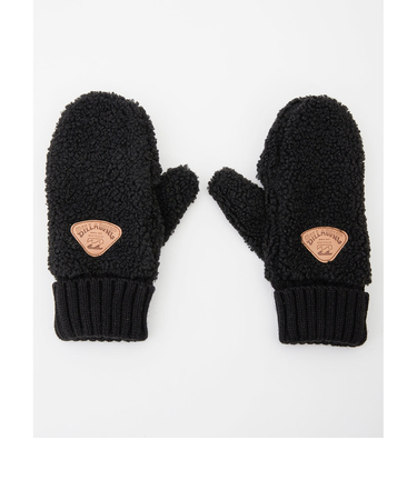 【OUTLET】BILLABONG レディース MITTEN GLOVES DVD BLK 【2024年秋冬モデル】