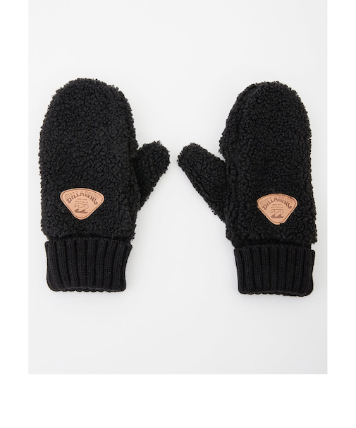 【OUTLET】BILLABONG レディース MITTEN GLOVES DVD BLK 【2024年秋冬モデル】