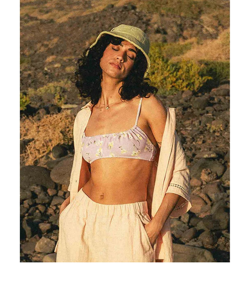 【OUTLET】BILLABONG レディース 【SUN SPELL】 SUMMERS END SS WVN セットアップ 半袖シャツ 【2025年春夏モデル】