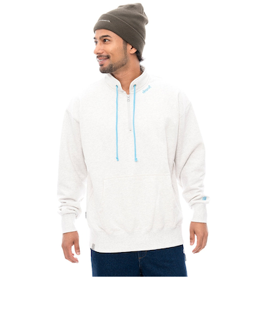 【OUTLET】【直営店限定】ELEMENT メンズ NEON HALF スウェットジャケット WHH 【2024年秋冬モデル】