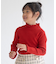 【KIDS】アンチピリングフリルニット/WEB限定サイズ:110cm