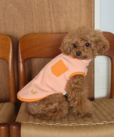 【DOG】カラーフリースベスト