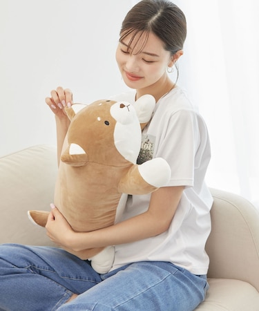 ひんやりころころ抱きぬいぐるみ