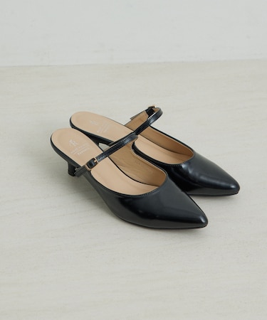 グリッター/グロススムースミュール