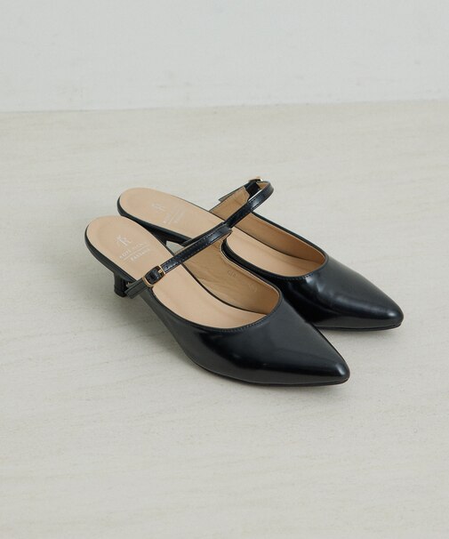 グリッター/グロススムースミュール