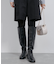 バックスリットロングブーツ